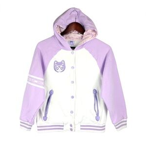 Aphmau 10 Million Subscribers Limited Edition Jacket Purple White Anime Adult S